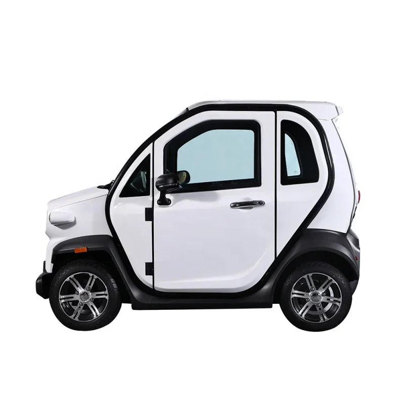 LUQI 2 Person L7e Eec European Certificate Self Rejected Electric E Car 1000W Street Legal Adult Long Range Lithium Battery