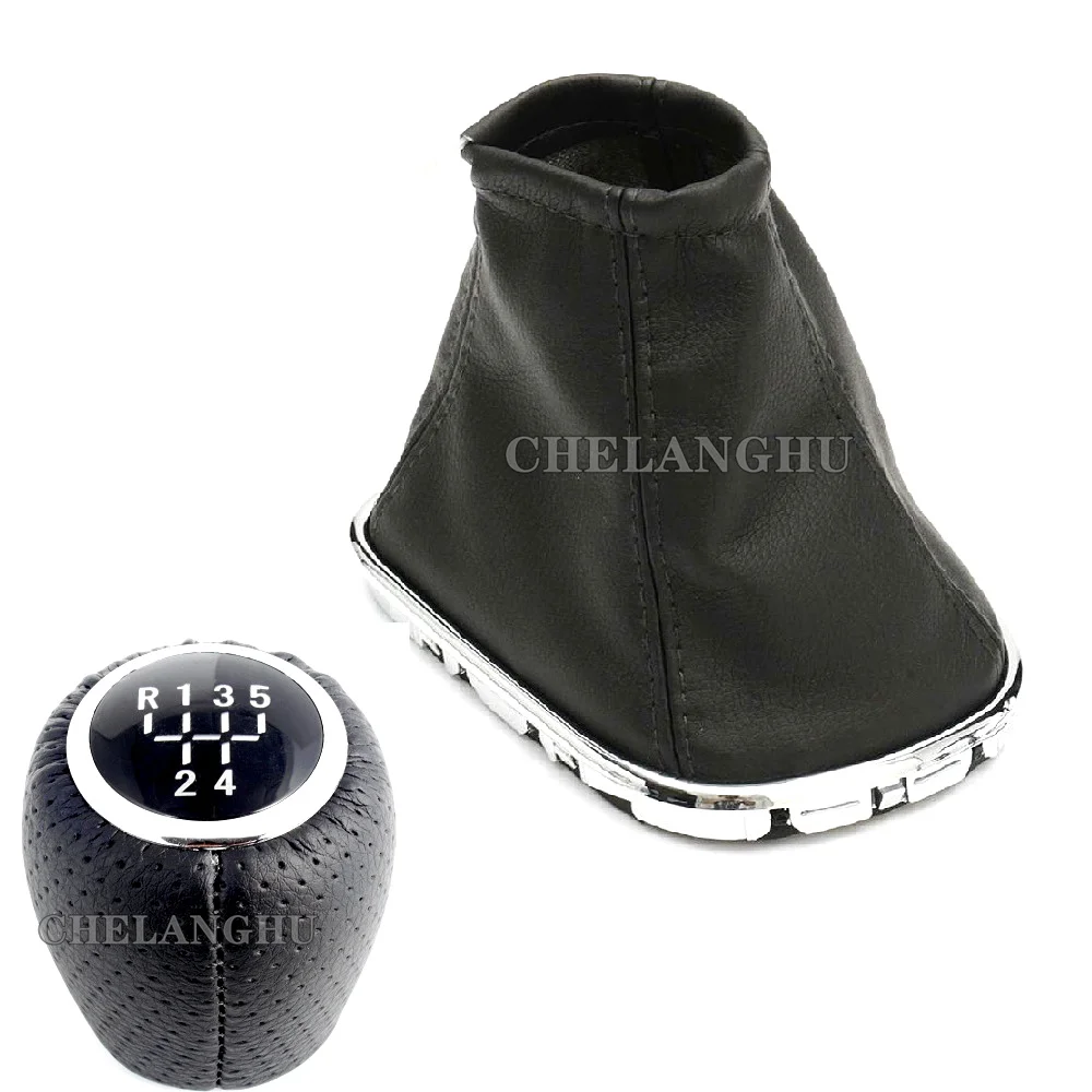 MT Car 5 / 6 Speed Manual Gear Stick Shift Knob With PU Leather Boot For Chevrolet Cruze 2008 2009 2010 2011 2012 Car-Styling