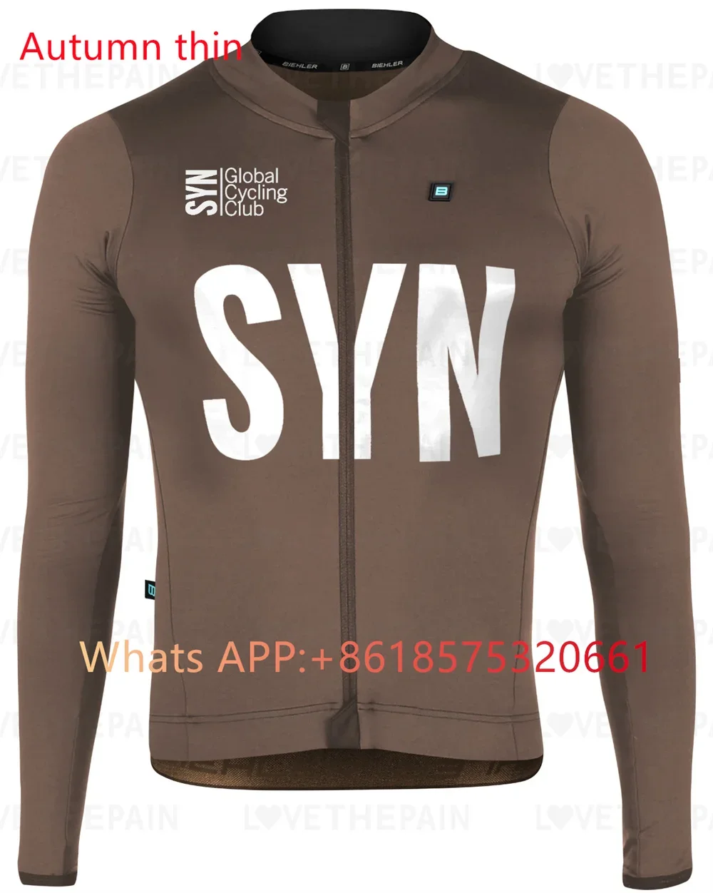 Primavera otoño hombres manga larga Ciclismo Jersey 2024 SYN equipo carrera camisas poliéster Ropa de bicicleta Ropa Ciclismo equipo carrera