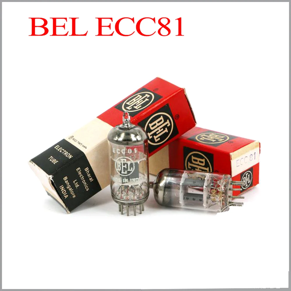 Brand new India BEL ECC81 vacuum tube replacement 12AT7 A2900 electronic tube for audio amplifier parameter matching