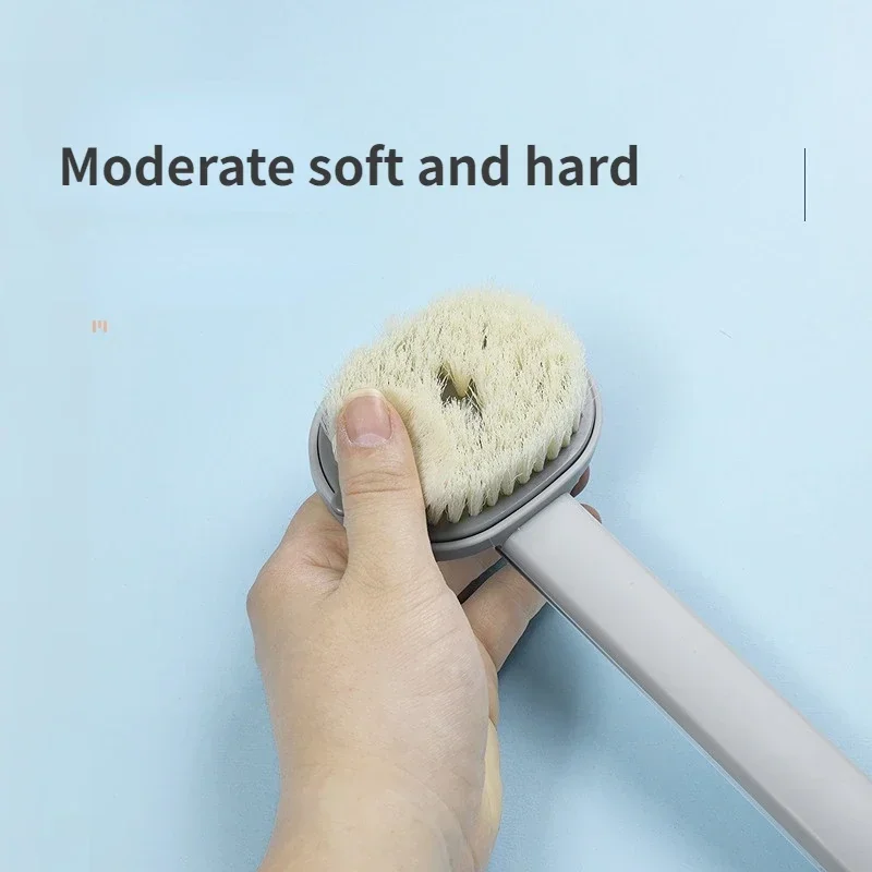 

Bathroom Body Brushes Long Handle Liquid Bath Brush Back Body Bath Shower Sponge Exfoliating Scrub Massager Skin Cleaning Tools