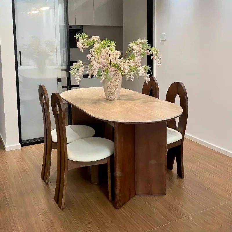 

Multifunctional Dining Tables Solid Marble Seating Room Luxury Space Saving Kitchen Living Room Table A Manger Balcony Furniture