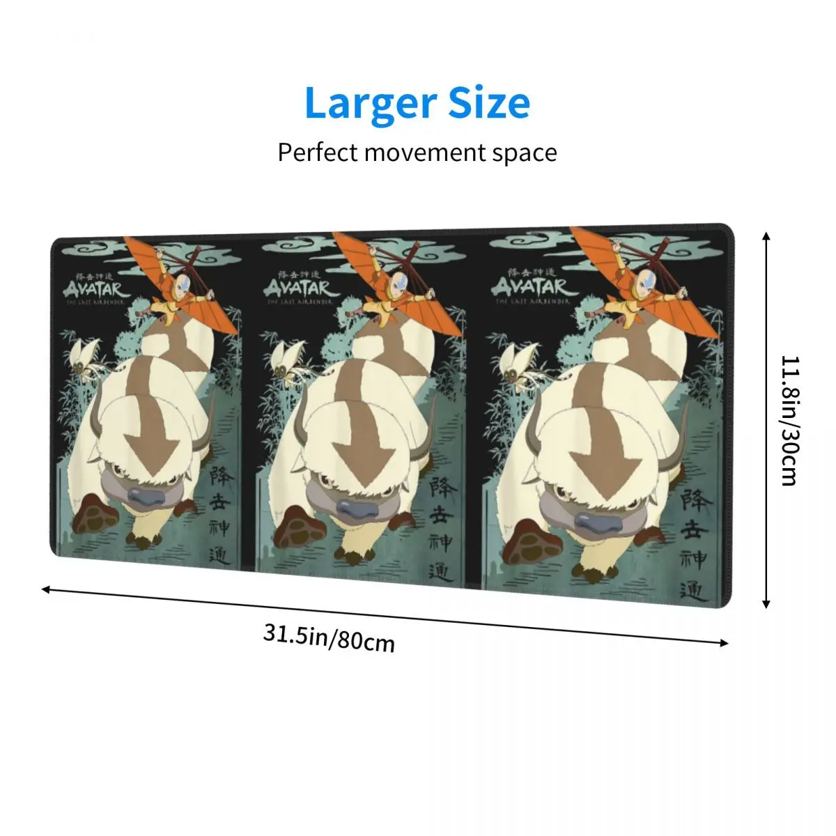 Avatar In Flight Large Mouse Pad Computer Keyboard Mouse Mat Gaming PC Laptop Desk Mat Office Accessories Table Mats
