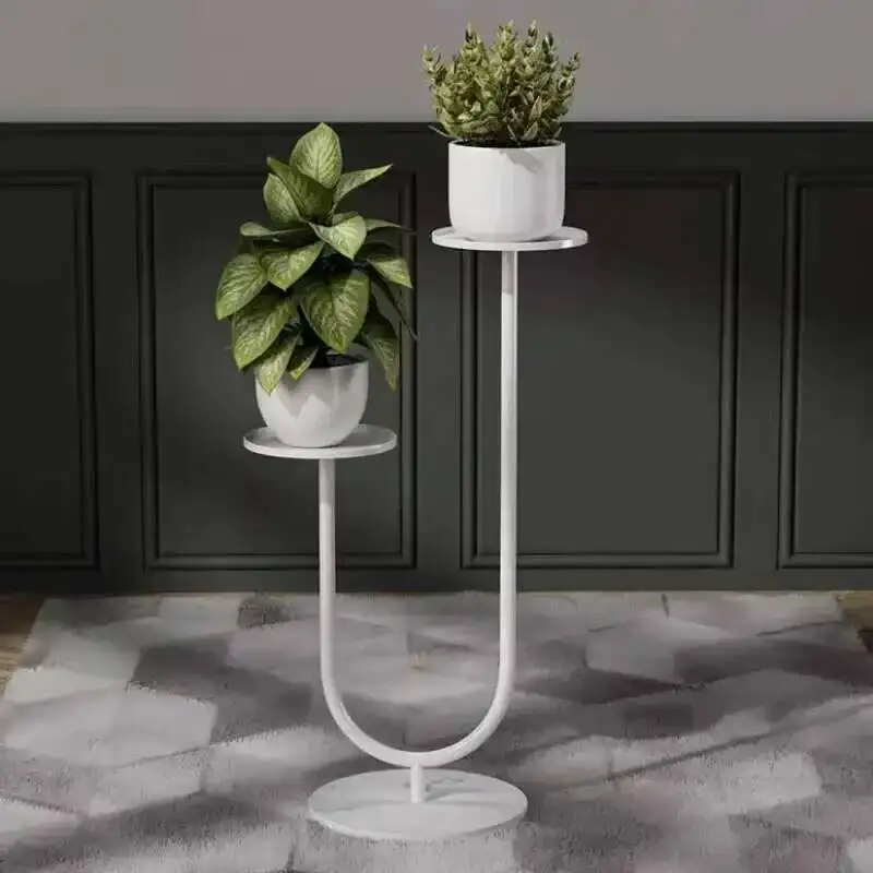 

Designer Unique Flower Shelf Modern Minimalist Aesthetics Plant Display Shelf Wedding Decoration Designer Muebles Home Furniture