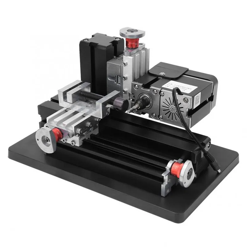 20005 Power 60W Mini Metal Horizontal Milling Machine 12000r/min Kids DIY Education Best Gift  Mini Cnc Lathe