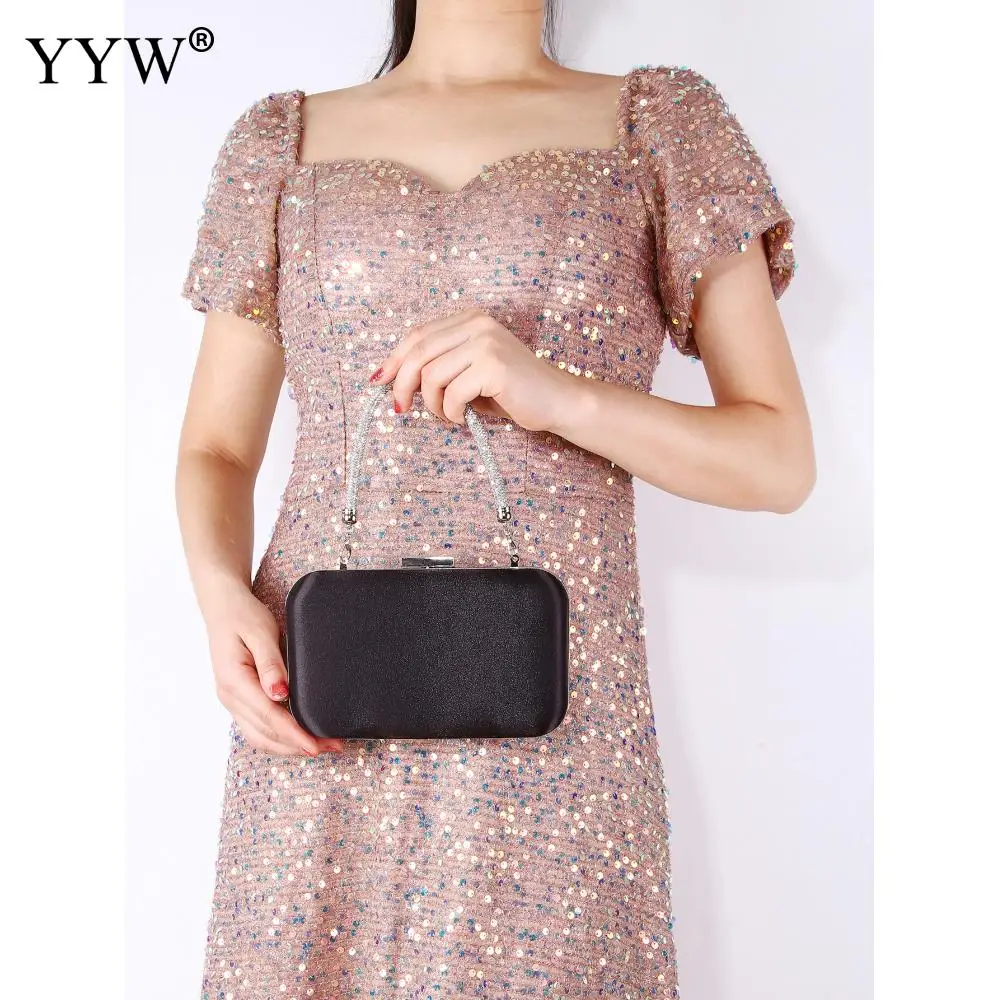 2023 New Women's Evening Bags Fashion Luxury Bridesmaid Wedding Clutch Chain Small Shoulder Bag Cocktail Party Purses Handbag