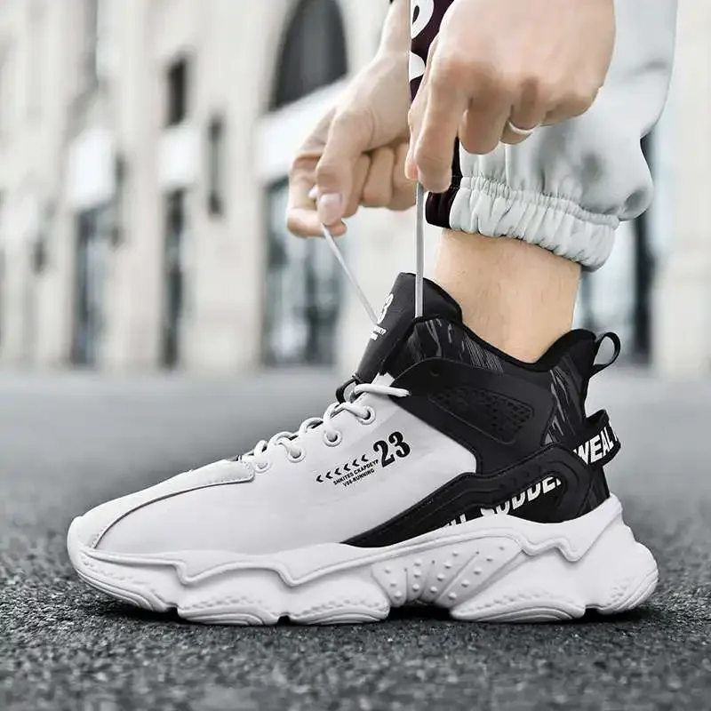 أحذية تهوية بمقاس خاص أحذية بدون كعب للرجال أحذية رياضية أصلية أصلية للعام الجديد دروبشيبينغ رياضية للتخليص الرياضي