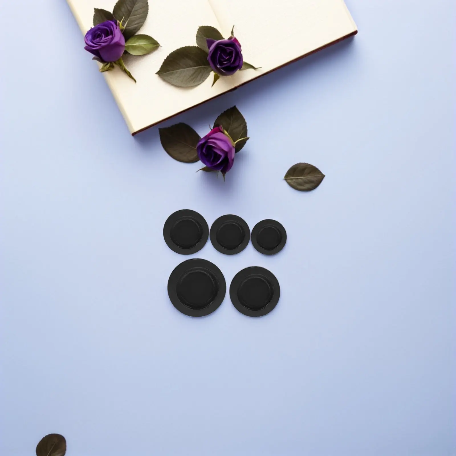 5Pcs Premium Rubber Piggy Bank Stoppers Round Bottom Plugs for Money Boxes Saving Pots Easy Push in Clean Simple Home Solution