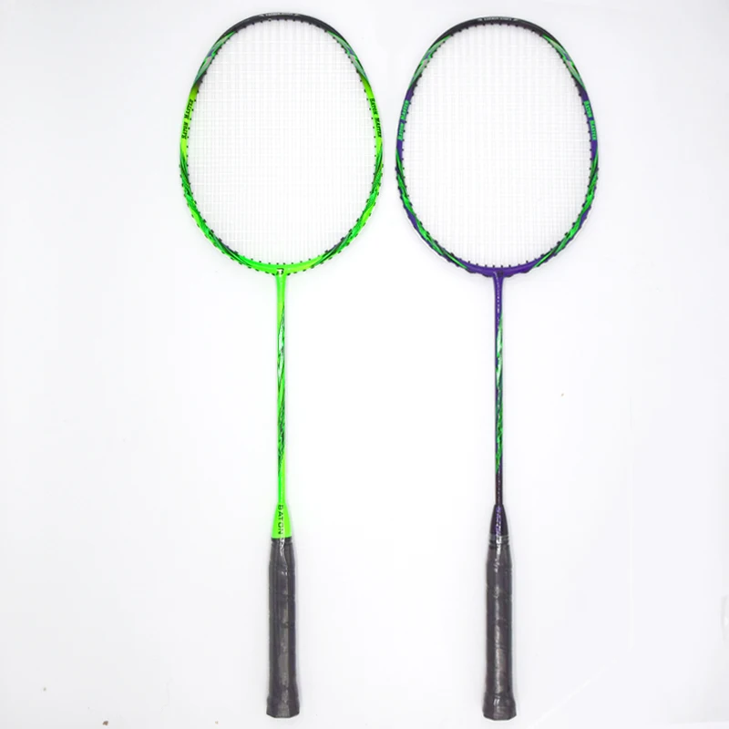 National Team OEM Custom Brand Names Badminton Racket 40T Full Carbon Badminton Racquet