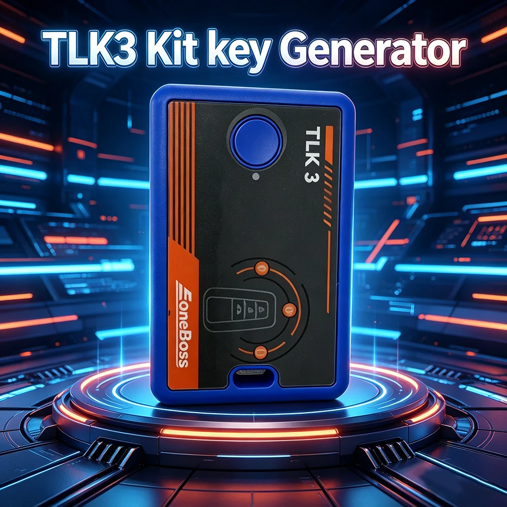 EONEBOSS TLK3 Kit Key Generator for Reading Original Car Key Information Identify Vehicle Brand/ Chip Type Key Programming Tool