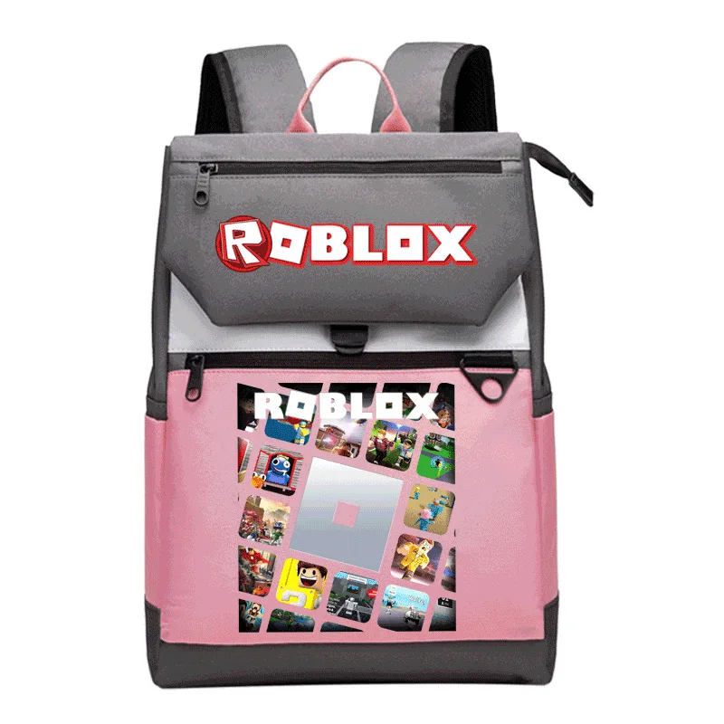 

Hot Kawaii Roblox Game Anime Classical Backpack Lightweight High School Work Back To School Gift Daypack Boys Girls Canvas Bags