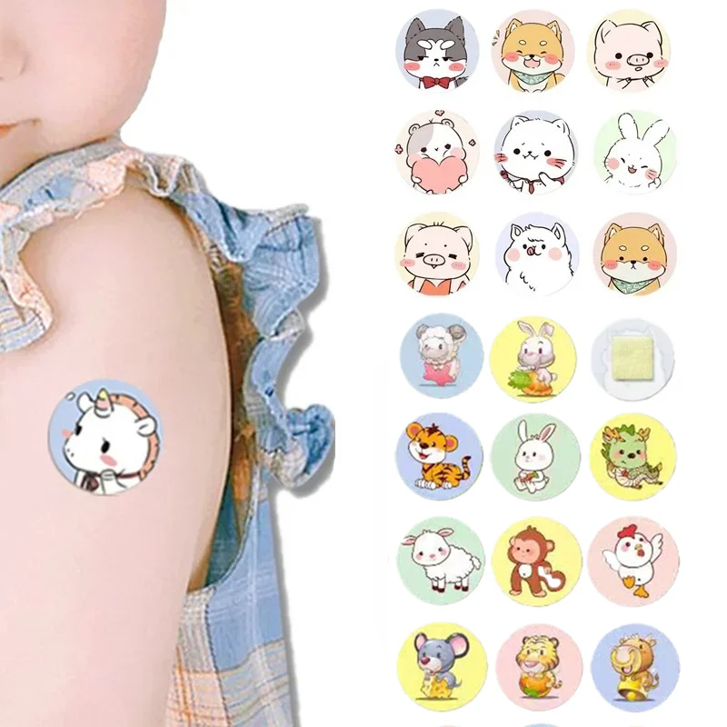 

120pcs/lot Cartoon Plasters Wound Dressing Band Aid Patch for First Aid Strips Waterproof Woundplast Adhesive Bandages