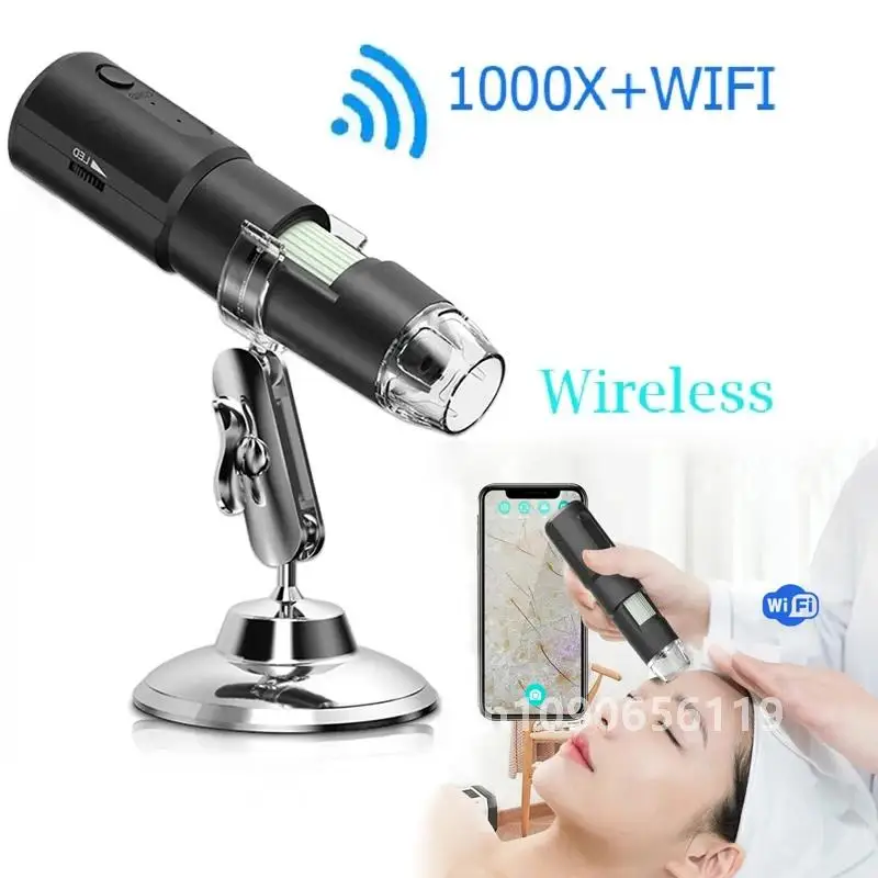 USB Dermatoscope เครื่องวิเคราะห์ผิว Professional ความงามอุปกรณ์กล้องจุลทรรศน์สําหรับบัดกรี Facial Analyzer Scalp Diagnosti