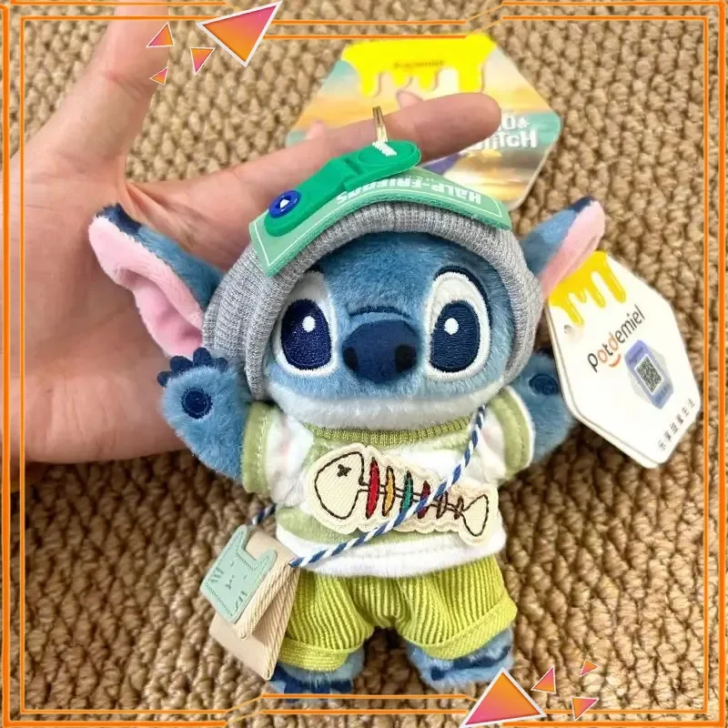 

Lilo&Stitch 11cm Doll Clothes Set Trendy Accessory Gifts - Stitch Standing/Sitting Doll Costume Toy Figure Animation Derivative