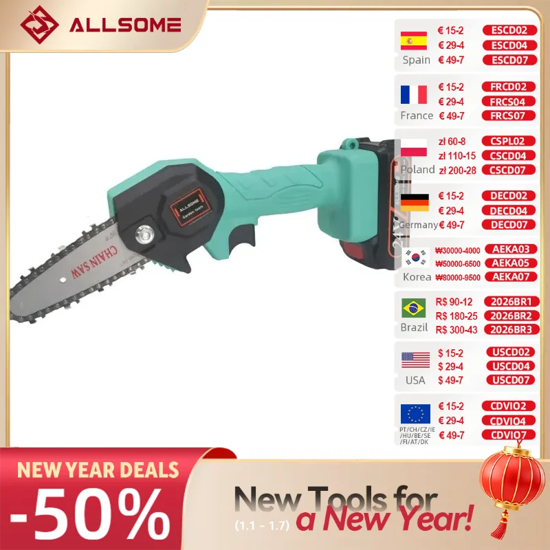 24V Portable Electric Pruning Saw