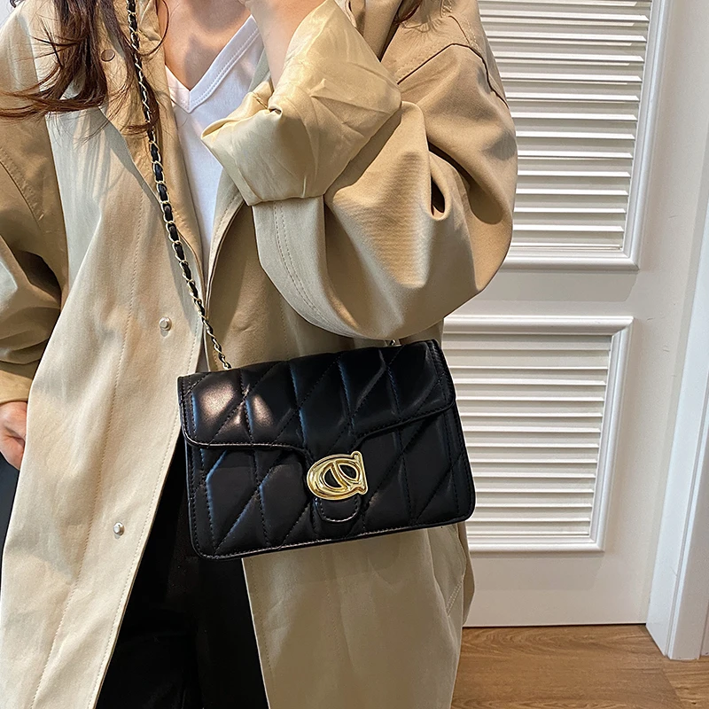 

Popular Fashion Style Handbag For Women Elegant Women's Crossbody Bag Ladies Luxury Chain Strap Shoulder Bag