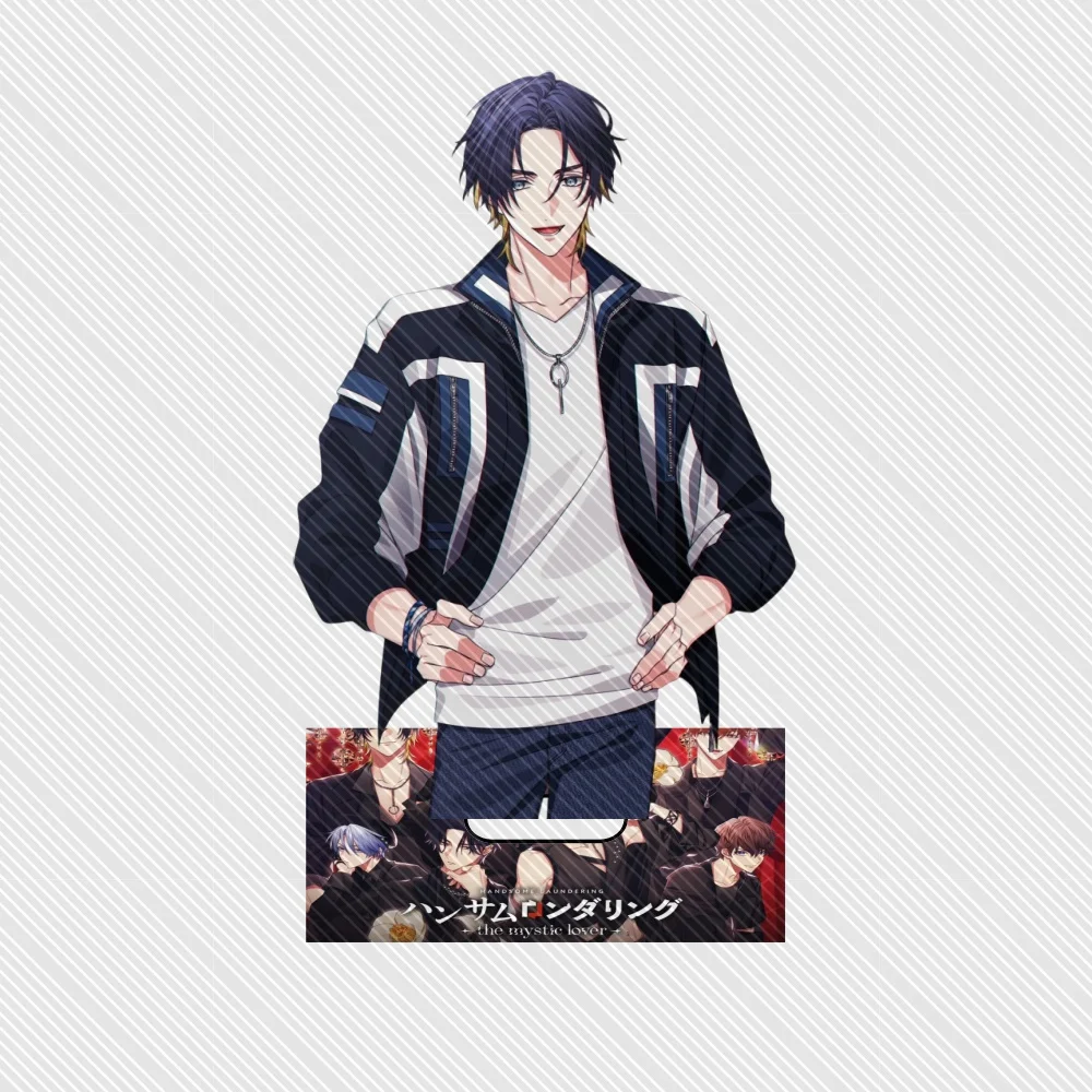 15cm Handsome Laundering Acrylic Keychain Model Figure Cosplay Plate Holder Topper Birthday Fans Christmas Gift