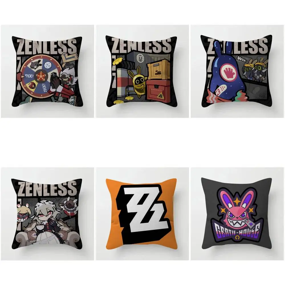 Anime Game Zenless Zone Zero  pillow cover sofa cushion cove