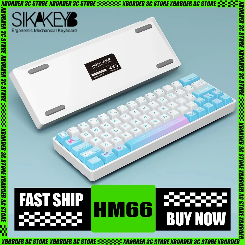 

Sikakeyb Hm66 Magnetic Switch Keyboard 8k Return Hot Swap Rgb Wired Gaming Keyboard Low Delay Hemu Drive Pc Accessories Valorant