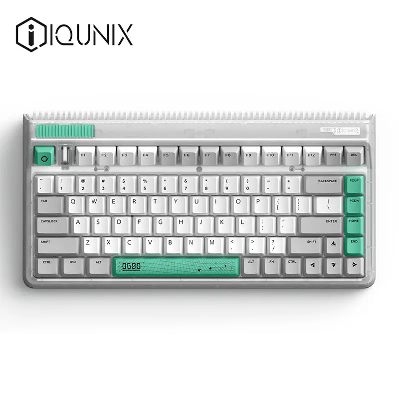 

IQUNIX OG80 Planet Travel Wireless RGB Backlit Aluminum Mechanical Keyboard 83 PBT Keycaps CHERRY MX Switch Gaming Keyboard