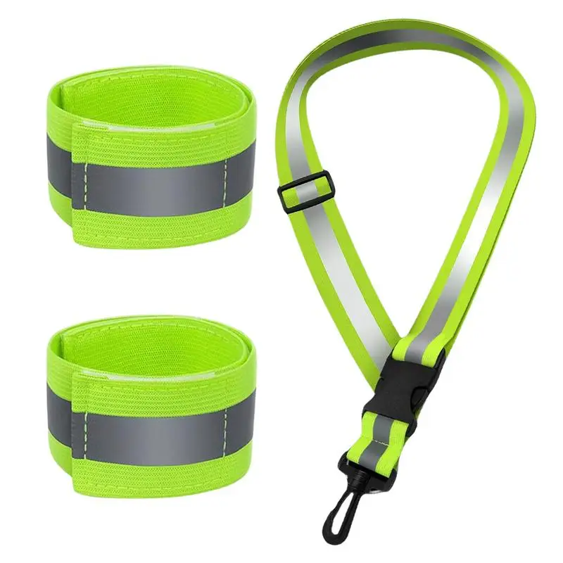 

Reflective Sash For Walking Running Belts High Visibility Reflective Straps Waterproof Reflective Band And Belt Safety Strap For