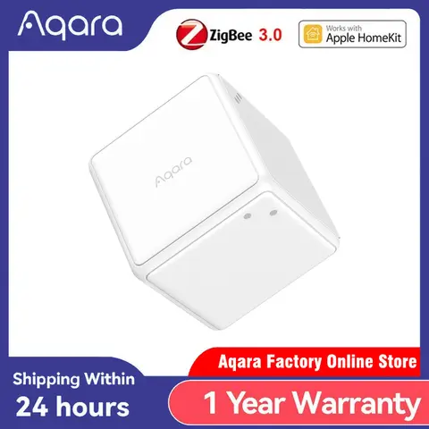 Aqara Magic Cube Controller T1 Pro Zigbee3.0 Multifunctional Smart Home Wireless Remote Switch 6 Sides Control For Homekit APP