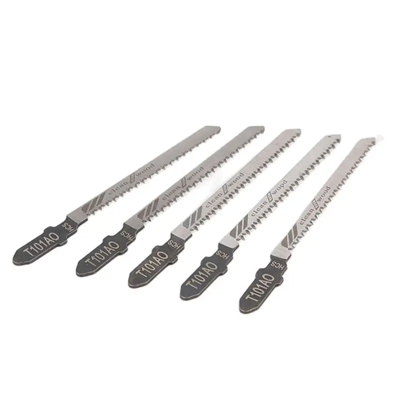 HCS T-Shank Jigsaw Blades For Plastic Woodworking Tools Reciprocating Saw Set