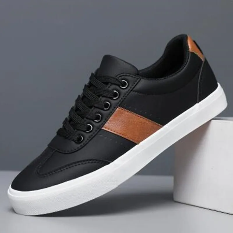 2026 Fashion Sneakers Men Autumn Board Shoes Men's Casual Shoes Breathable Student Casual Shoe Low Cut Color Blocked Men's Shoes