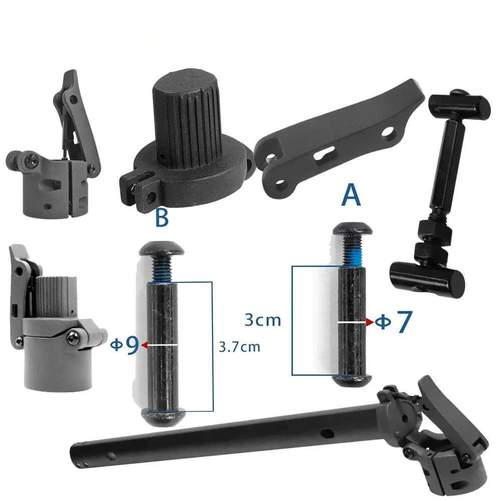 

For Segway Ninebot MAX G30 Electric Scooter Folding Pole Stand Rod Base Folding Wrench Locking Screw Front Folding Pole Parts