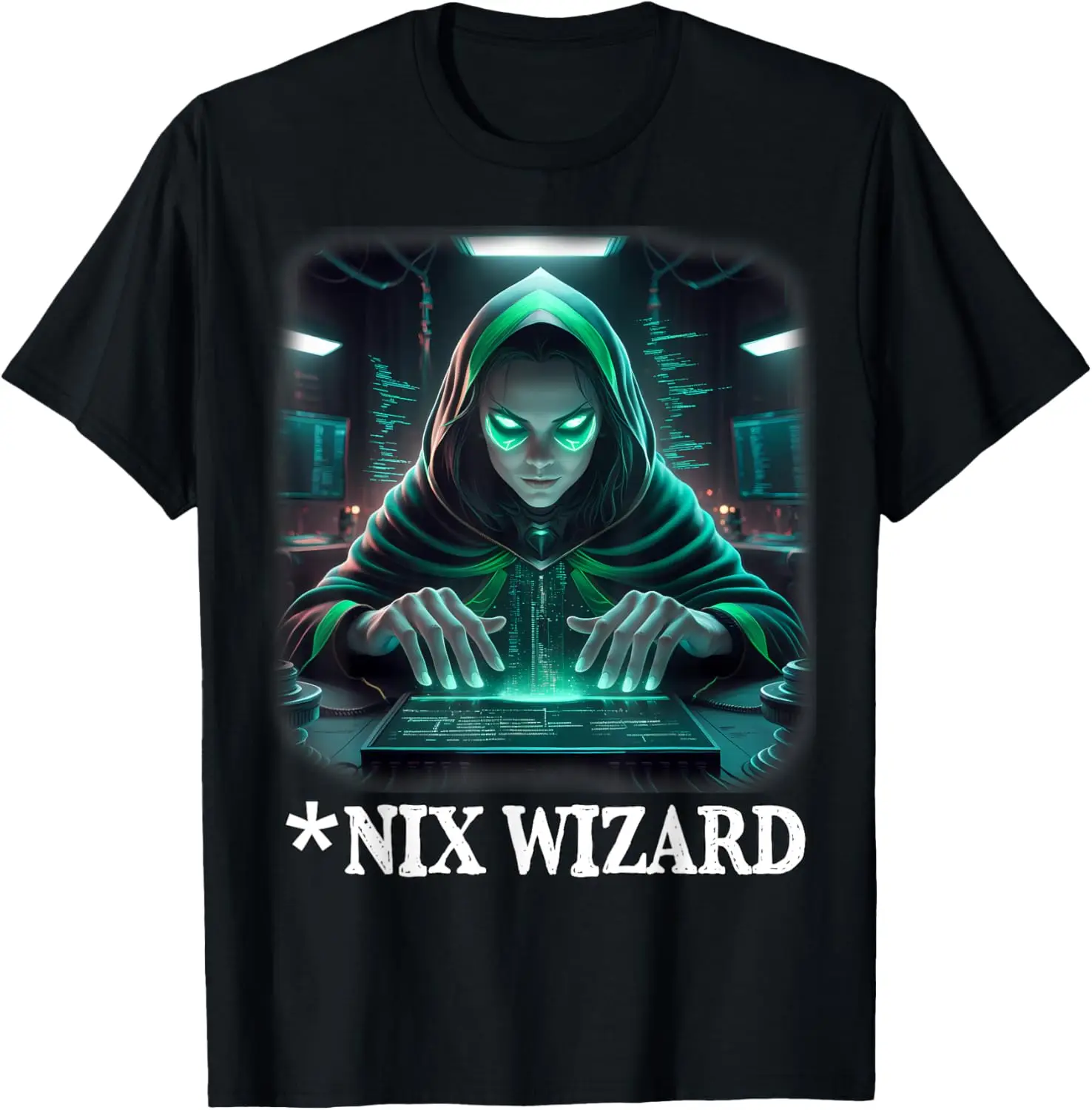 Camiseta divertida vNIX del programador del ingeniero informático del desarrollador de software