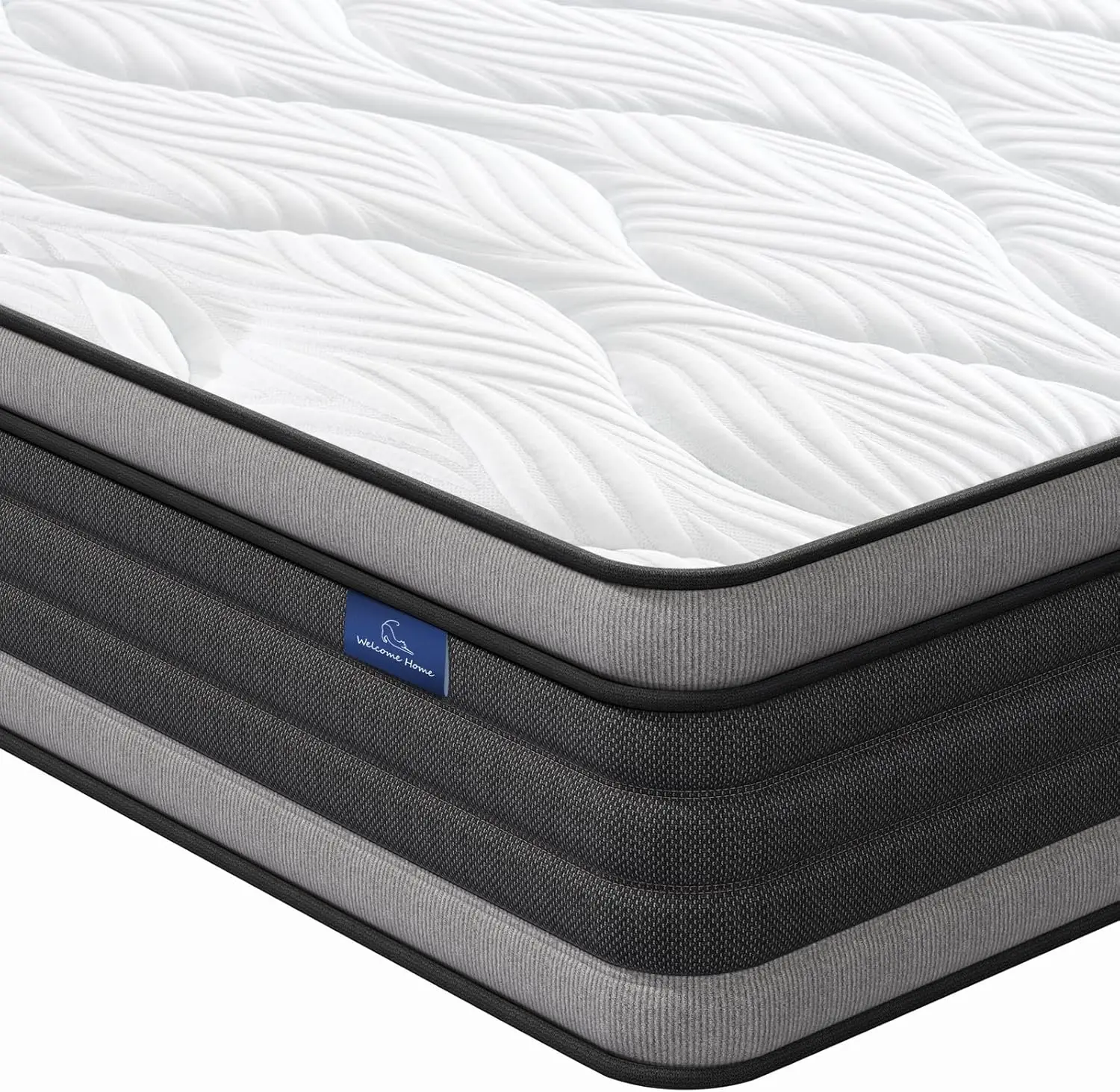 Twin XL Mattress, 12 Inch Hybrid Twin XL Size Mattress in a Box, Memory Foam and Individually Pocket Spring,Innerspring Mattress