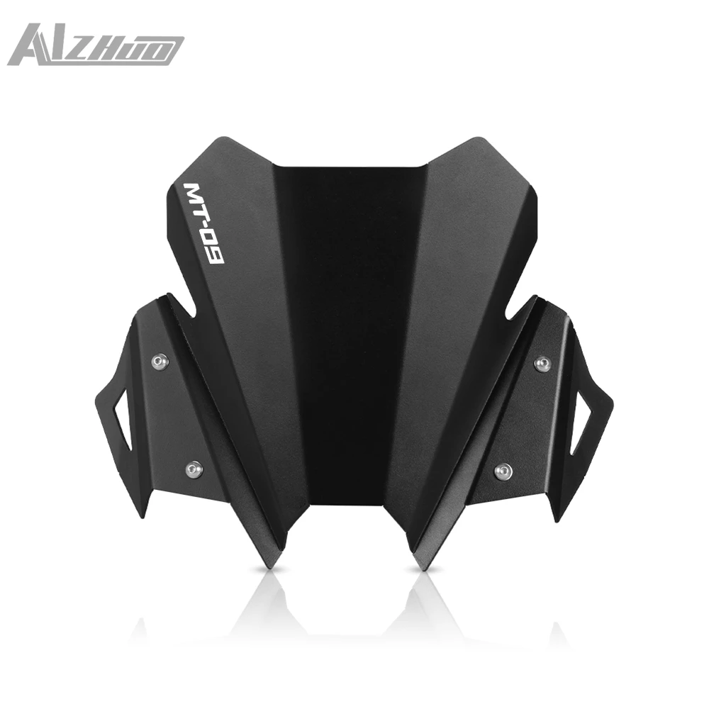 2024 Motorcycle For YAMAHA MT09 MT-09 MT 09 2021 2022 2023 Windshield Windscreen Aluminum Wind Shield Deflectore MT-09 - view 3