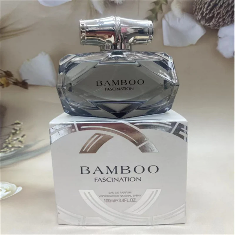 100ml Bamboo Rhyme Ladies Perfume Fresh and Elegant Natural Self-confidence Simple and Generous Lasting Fragrance Romantic