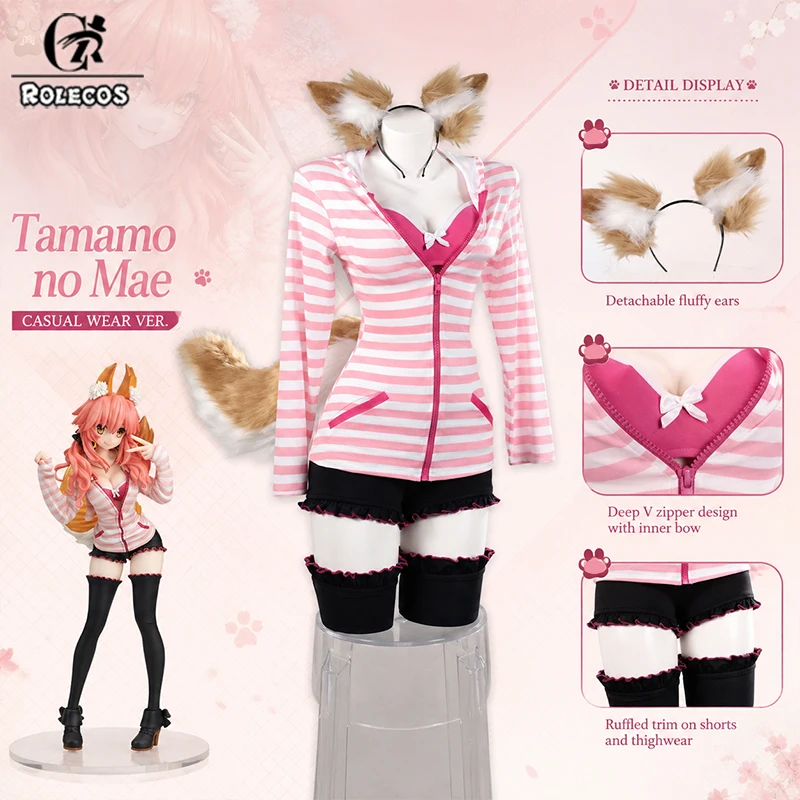 rolecos-disfraz-de-cosplay-de-tamamo-para-el-juego-fgo-tamamo-no-mae-ropa-casual-rosa-para-mujer-ideal-para-fiestas-de-halloween-y-juegos-de-rol-incluye-cola-y-orejas-conjunto-completo
