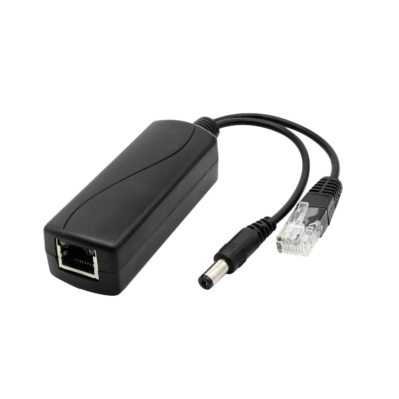 48V To 5V/12V PoE Splitter 5v POE Micro USB tpye-C DC Power Supply Over Ethernet Active POE Splitter tpye-C For Raspberry Pi