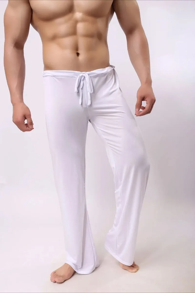 

Smooth and Loose Mens Casual Pants Breathable and Cool Home Pants Trousers Casual Pajama Pants for Men