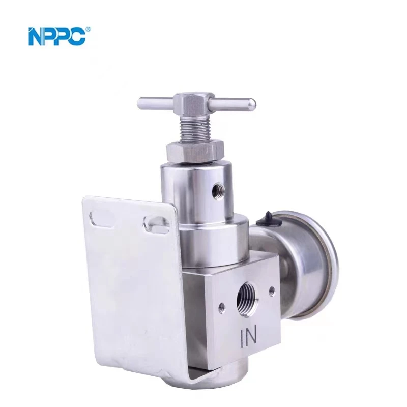 Hot Sale And High Quality Stainless Steel Regulator High Pressure Resistant And Chemical ResistantStainless Steel 316 Regulator