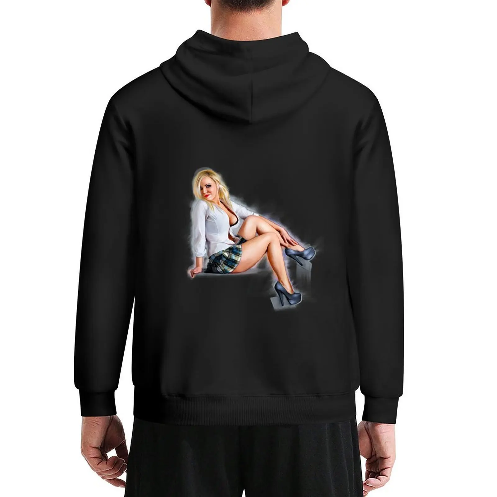 

Pinup girl Hoodie japanese style anime clothes winter clothes autumn jacket men pullover hoodies