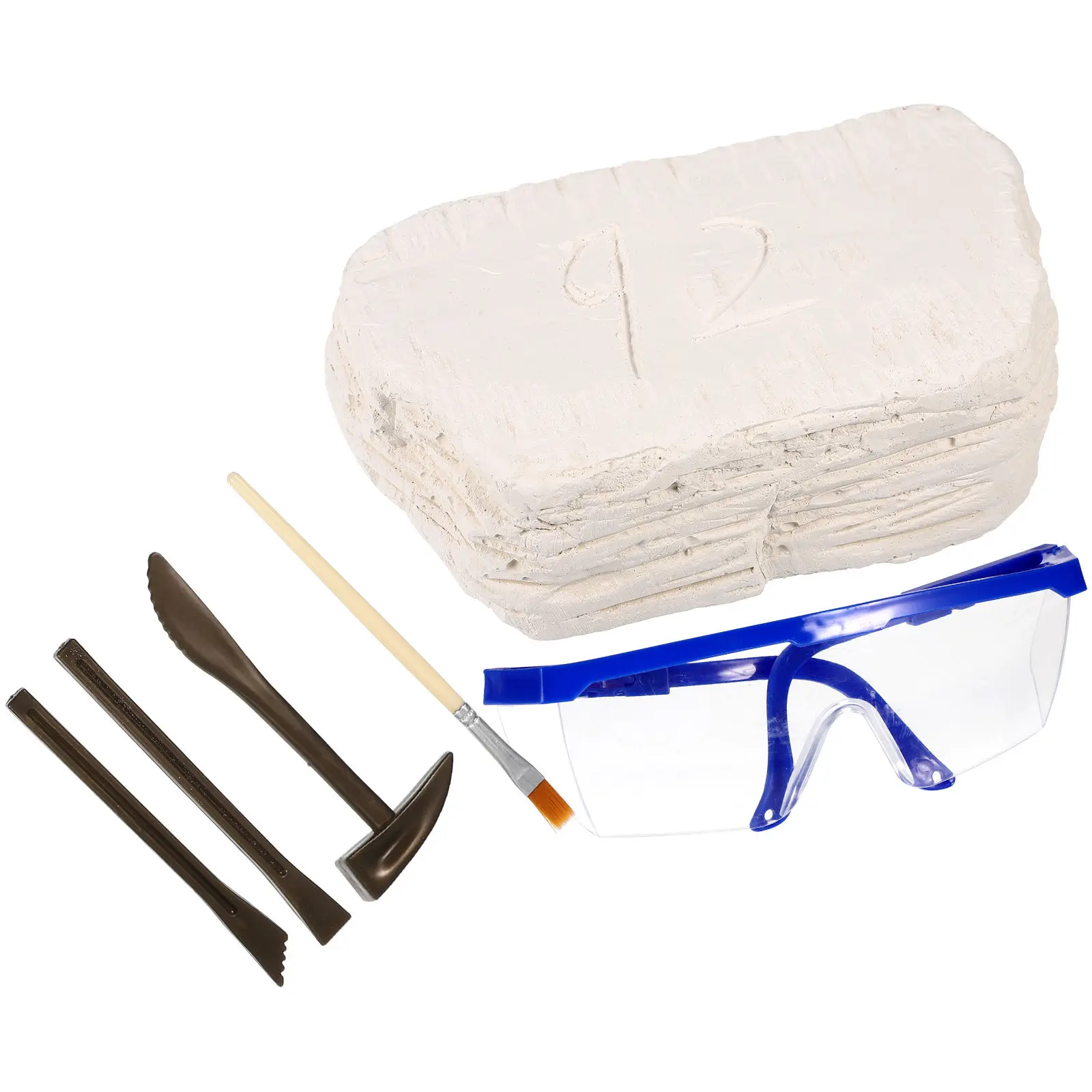 1Set Dinosaur Archaeological Dig Kit Educational Interactive Excavation Learning Children Accessory Creative DIY Motor