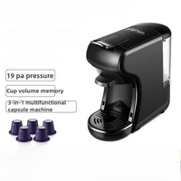 3-In-1 Multi-function Pump-pressure Capsule Coffee Machine Portable Office Commercial Small Household Automatic Coffee Machine