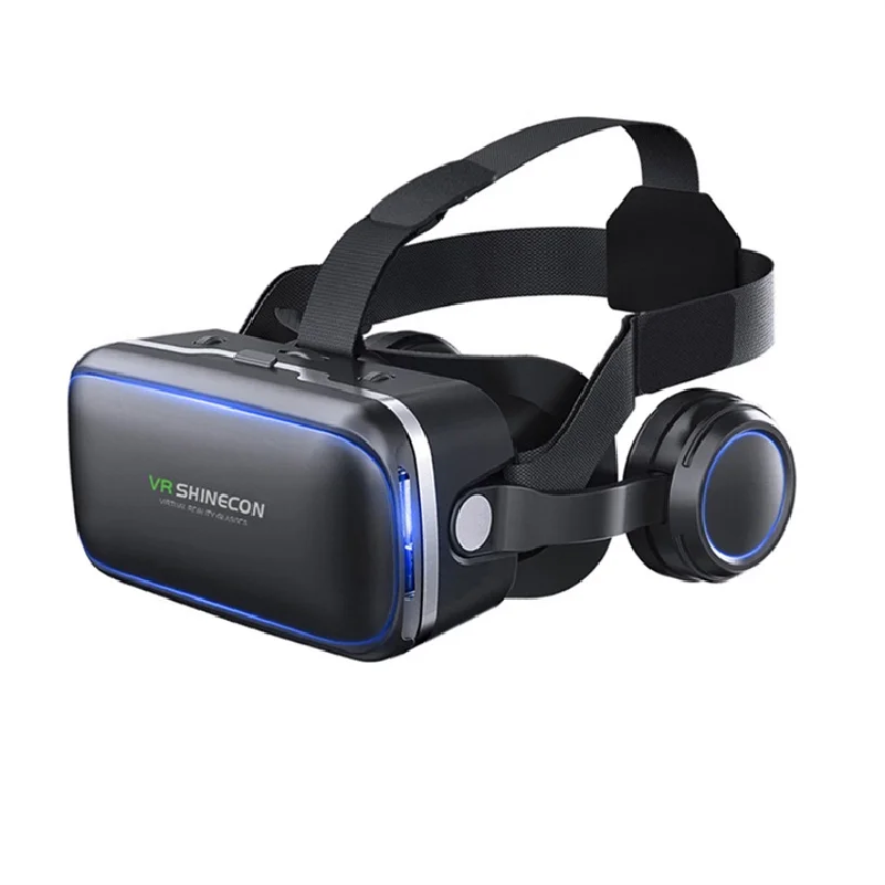 Vr Glasses With Headset Electronics 3d Glasses Virtual Reality for 3d Gaming Real Games Virtual Reality Vr Box