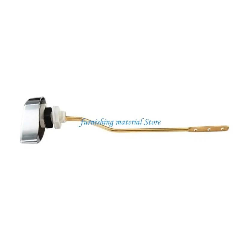 

Y5GD Front Mount Toilet Handle Easy Flush Toilet Handle Replacement Easy Installation Bathroom Accessories for Most Toilets