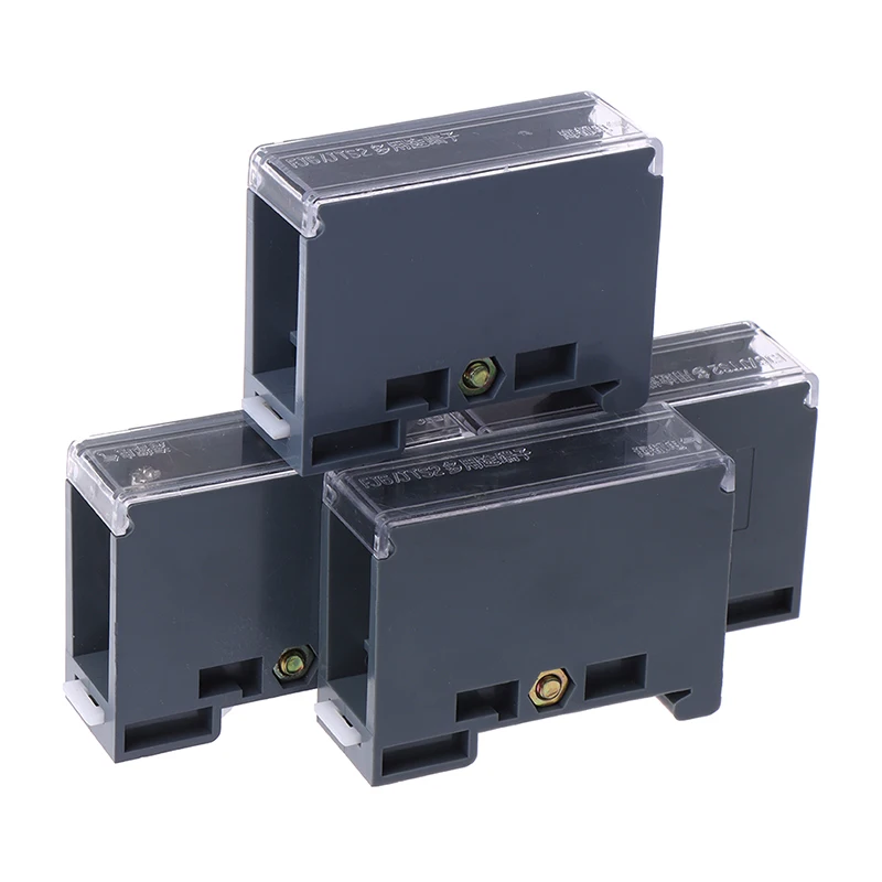 ﹝HOT﹞150A Din Rail Terminal Block Distribution Box One in Multiple out Universal Power Junction Box for Circuit Breaker