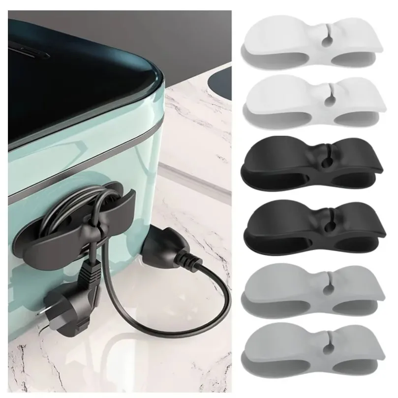 Appliance Cord Keeper Cord Wrapper Clip Cable Winder Management Holder For Air Fryer Coffee Maker Kitchen Wire Storage
