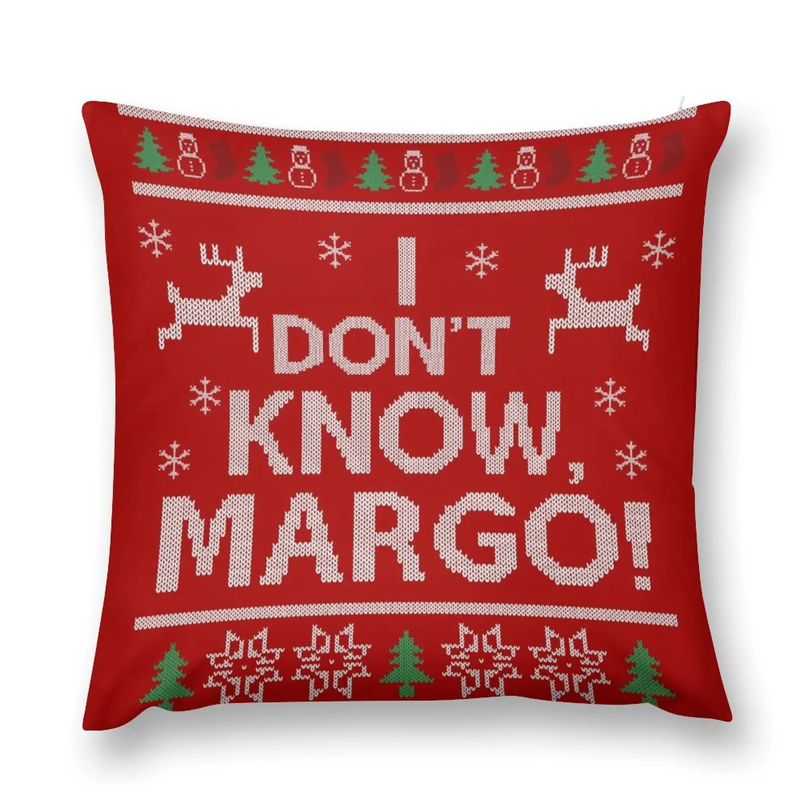 I don't know, Margo! Throw Pillow Pillow Cover Cushions Pillow Cases Decorative Cover For Living Room