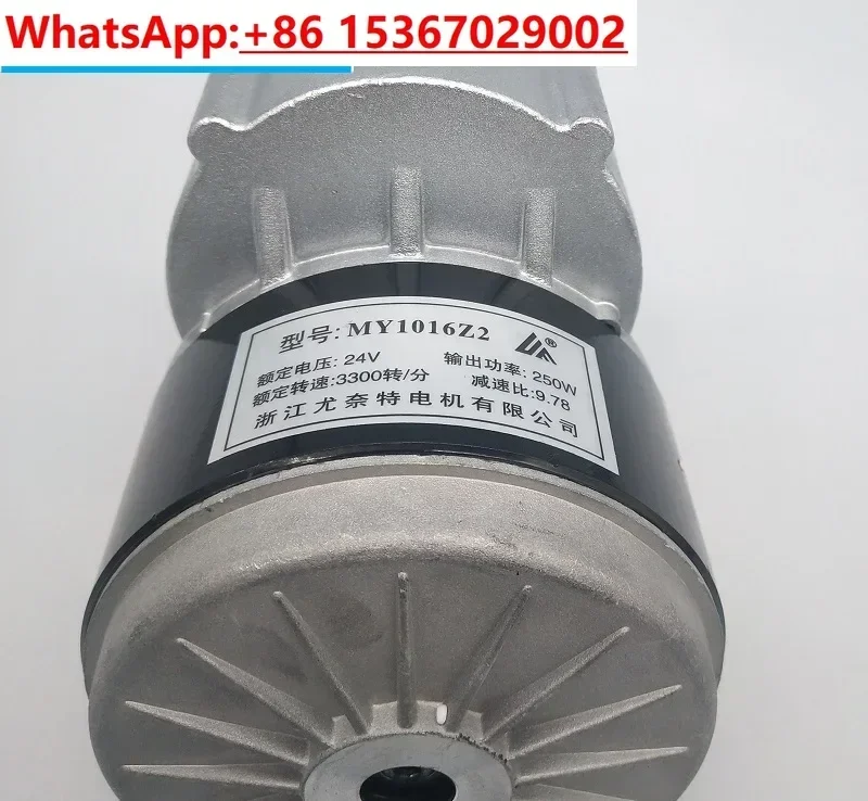 1016Z2 Extended Coarse Shaft Reduction Motor 24V36V250W350W Two Wheel Balanced Vehicle Motor