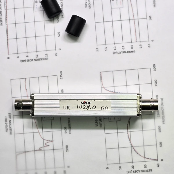 1TΩ (1000GΩ)/2W ultra-high resistance resistance, compact size, aluminum alloy shell BNC interface