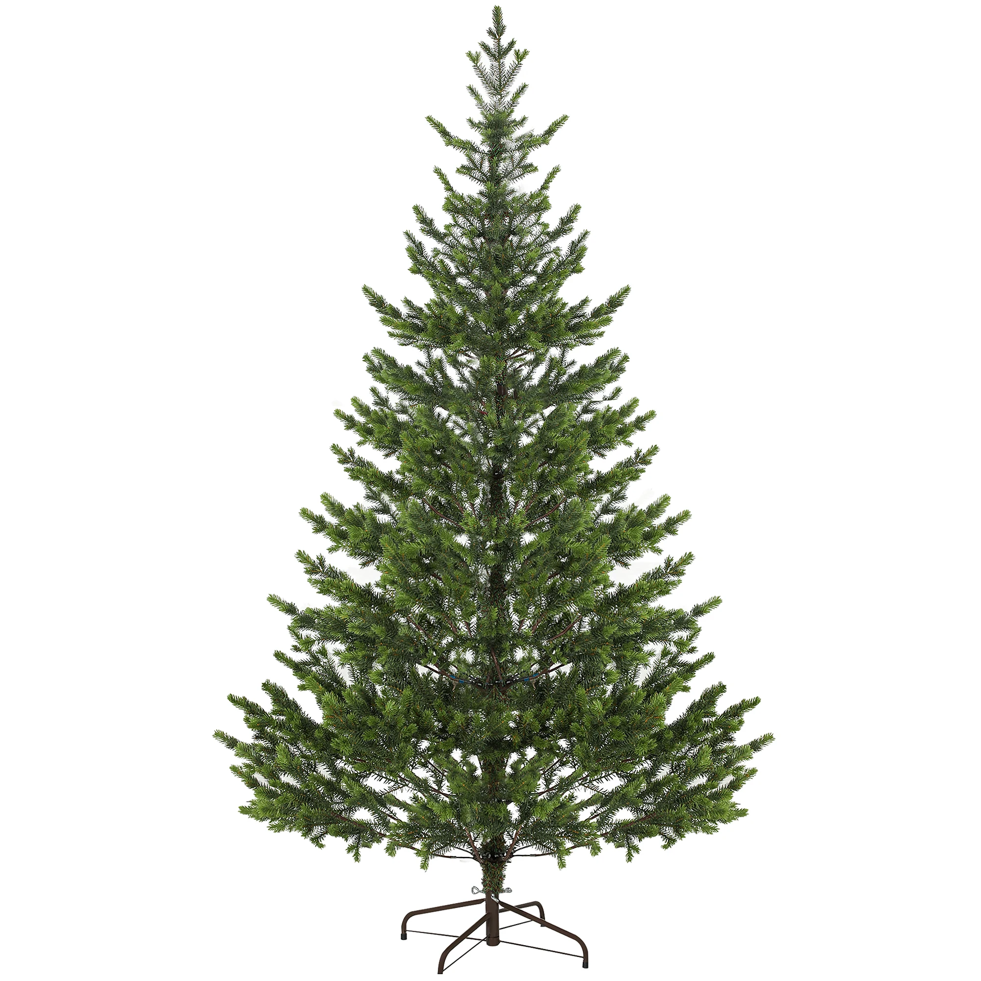 7ft Artificial Sparse Christmas Tree with Steel Stand