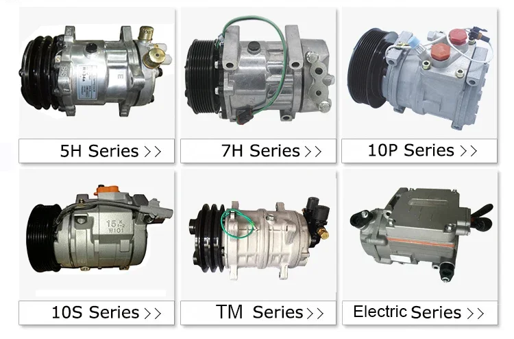 10SRE11C Compressors 115MM/6PK/12V AC kompresor kompresor listrik bagian AC otomatis kopling magnetik