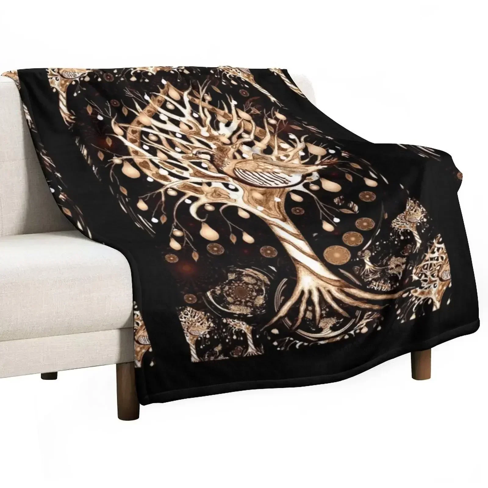 Partridge in a Pear Tree (Medieval) Throw Blanket Polar Thin Nap anime Sofa Quilt Sleeping Bag Blankets